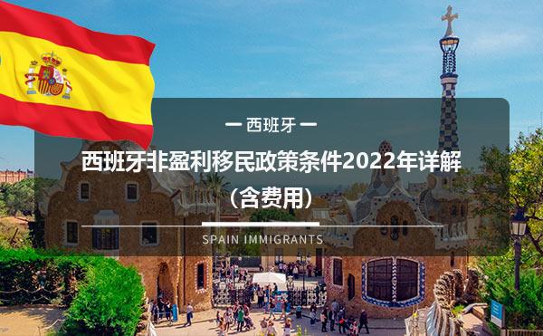西班牙非盈利移民政策条件2023年详解（