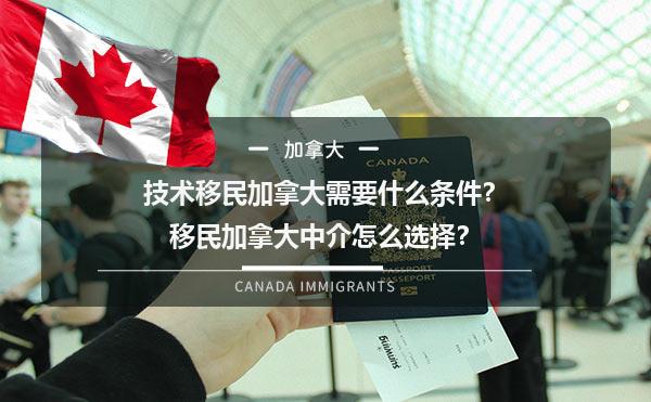 技术移民加拿大需要什么条件？移民加拿大中介怎么选择？1.jpg