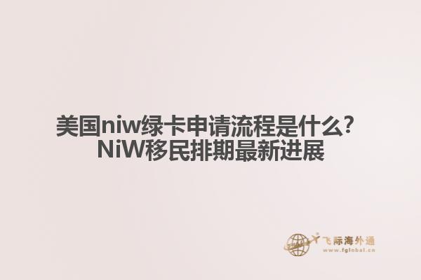 美国niw绿卡申请流程是什么？NiW移民排期最新进展