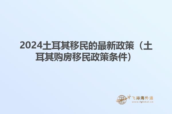 2024土耳其移民的最新政策（土耳其购房移民政策条件）