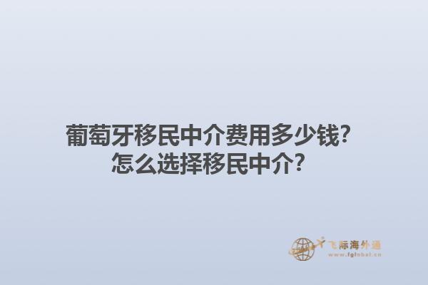 葡萄牙移民中介费用多少钱？怎么选择移民中介？