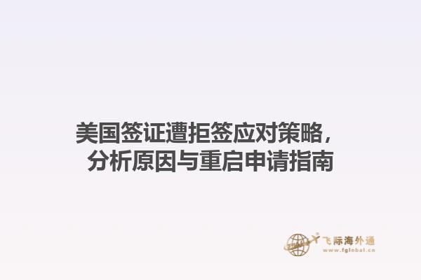 美国签证遭拒签应对策略，分析原因与重启申请指南