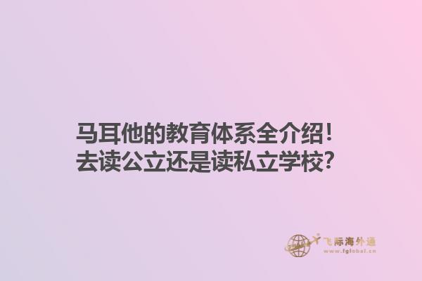 马耳他的教育体系全介绍！去读公立还是读私立学校？