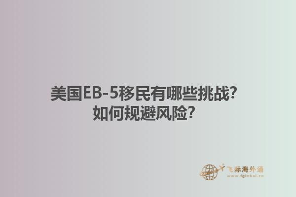 美国EB-5移民有哪些挑战？如何规避风险？