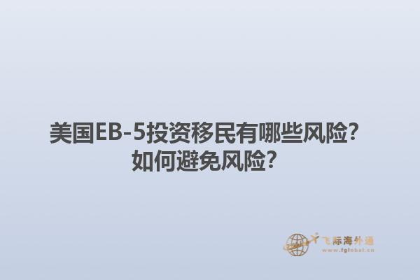 美国EB-5投资移民有哪些风险？如何避免风险？